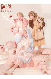 Pearl Doll Cabinet Cupcake Bunny Bear Cat Pajamas(Reservation/3 Colours/Full Payment Without Shipping)